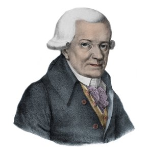 Porträtt av Michael HAYDN 1737-1806, bror till Franz Joseph Haydn av Unknown artist