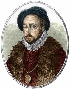 Porträtt av Michel de Montaigne (1533-1592), fransk författare. av Unknown artist