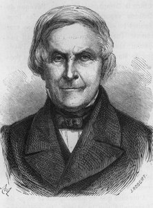 Porträtt av Michelet, fransk historiker och författare (1798 - 1874) av Unknown artist