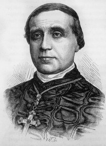 Porträtt av Monsignor March av Unknown artist
