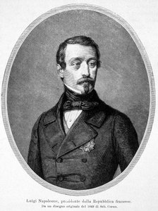 Porträtt av Napoleon III av Unknown artist