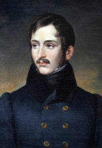 Porträtt av Napoleon, ca 1830 (målning) av Unknown Artist