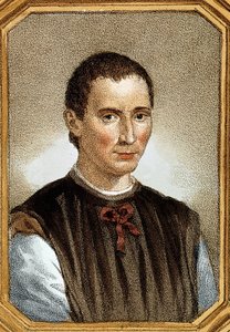 Porträtt av Niccolo av Bernardo dei Machiavelli (Nicolas Machiavel av Unknown artist