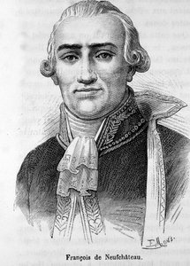 Porträtt av Nicolas Louis Francois de Neufchateau (1750-1828), fransk författare och politiker. av Unknown artist