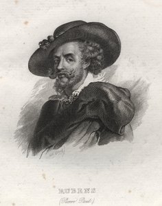 Porträtt av Pierre Paul (Pierre-Paul) Rubens (eller Peter Paul eller Petrus Paulus) (1577-1640) av Unknown artist