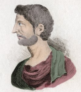 Porträtt av Pompee den store (Gneo Pompeo den store eller Gnaeus Pompeius Magnus av Unknown artist