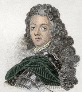 Porträtt av prins Eugene av Savoie-Carignan (Savoie Carignan, greve av Soissons (1663-1736), fransk militär. Gravyr från 1800-talet. av Unknown artist