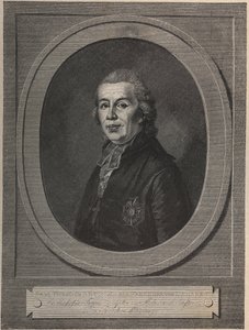 Porträtt av prins Karl Theodor von Dalberg (1744-1817), ärkebiskop och statsman, författare och filosof av Unknown artist