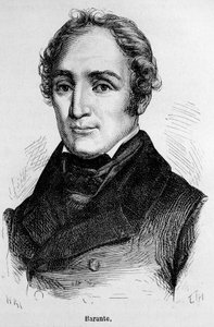 Porträtt av Prosper Brugiere de Barante, fransk historiker och politiker (1782 - 1866). av Unknown artist