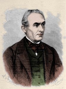 Porträtt av Prosper Merimee fransk författare (1803-1870). /leemage av Unknown artist