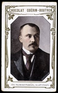 Porträtt av Raymond Poincaré ung av Unknown artist