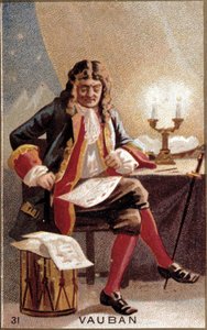 Porträtt av Sébastien Le Prestre de Vauban (1633-1707), marskalk av Frankrike. av Unknown artist