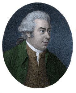 Porträtt av Sir Joseph Banks (1743-1820), engelsk upptäcktsresande och naturforskare. Färgstick av 1800-talet. av Unknown artist