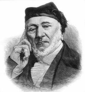 Porträtt av Sir Moses Montefiore (1784-1885) engelsk bankir och filantrop, av italienskt ursprung. gravyr från 1885. av Unknown artist