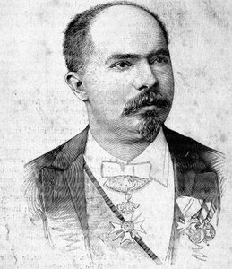 Porträtt av Stamboulof (eller Stamboulov av Unknown artist