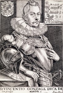 Porträtt av Vincent Gonzague, hertig av Mantua av Unknown artist