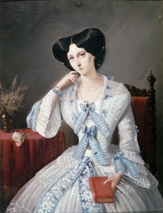 Porträtt av Virginia Oldoini Verasis, grevinna av Castiglione av Unknown Artist