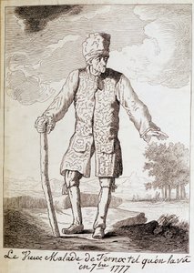 Porträtt av Voltaire (1694 - 1778), fransk författare och filosof, äldre. av Unknown artist
