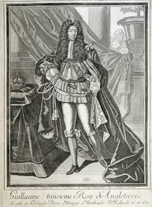 Porträtt av William III, kung av England, prins av Orange av Unknown artist