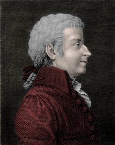 Porträtt av Wolfgang Amadeus Mozart ung (1756 - 1791) kompositör. av Unknown artist