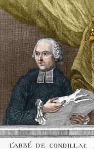 Porträtt av Abbe Etienne Bonnot de Condillac (1715 - 1780) fransk filosof av Unknown artist