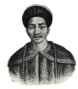 Porträtt av kejsaren av Japan, Mutsuhito (Meiji Tenno av Unknown artist