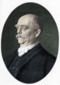 Porträtt av prinsen av Bismarck (1815 - 1898) av Unknown artist