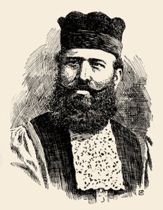 Rabbi Benjamin Artom var Haham för de spanska och portugisiska judarna i Storbritannien av Unknown artist