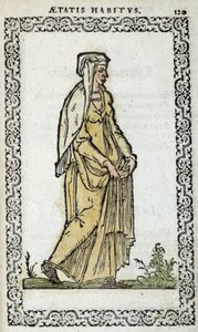Roman Woman - i "" Habits et effigies"" av Jean Slupérino av Unknown artist