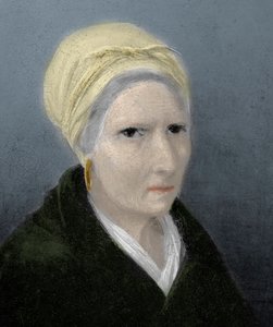 Rosa Raimondi (1776-1852) mor till Giuseppe Garibaldi - Giuseppe Garibaldis mor - teckning efter en anonym målning. av Unknown artist