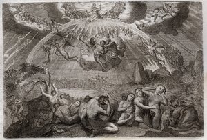 Royaumont Bibeln, Nya testamentet: Den sista domen. av Unknown artist