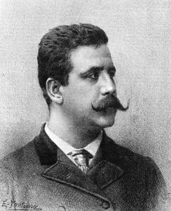 Ruggero Leoncavallo. Italiensk kompositör (1858 till 1919). av Unknown artist