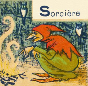 S som Häxa av Unknown artist