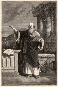Saint Irenee de Lyon (s:t Irenaeus av Lyon) (130-202) - av Unknown artist