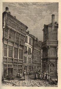 Saint Malo (Saint-Malo) hus av Duguay Trouin (Rene Dugay-Trouin) - gravyr i "" PATRIE"" - PECTUREQUIREQUE BESKRIVNING AV FRANKRIKE I 6 VOLYER AV LUCIEN HUARD - slutet av 1800-talet av Unknown artist