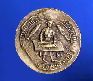 Flanders Corporations sigill. 1400-talet. Paris. Riksarkivet. av Unknown artist