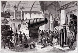 Sektion för preussisk metallurgi (Canon) i maskingalleriet av Unknown artist