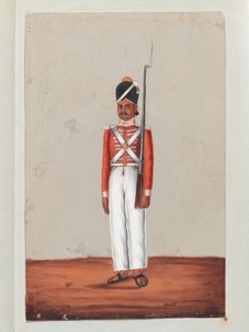 Sepoy, Madras armé av Unknown artist