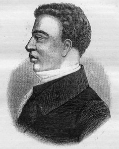 Simon Deutz (1802-1844) eller Hyacinthe de Gonzague eller Sylvain Delatour - mannen som 1832 överlämnade hertiginnan av Berry till julimonarkins myndigheter. av Unknown artist