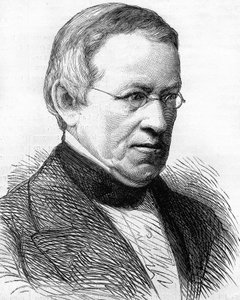 Sir Charles Wheatstone (1802-1875), brittisk fysiker, uppfinnare av stereoskopet 1838 av Unknown artist
