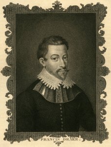Sir Francis Drake (1540-1596) av Unknown artist