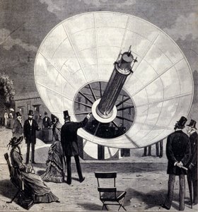 Solugn av Augustin Mouchot och Pifre av Unknown artist