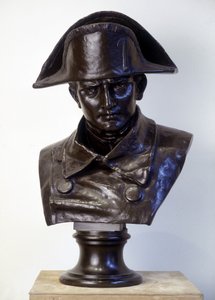 Staty av Napoleon I i brons 1800-tal av Unknown artist