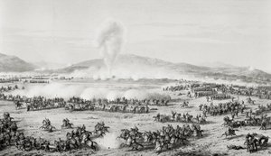 Slaget vid Tetouan (Tetuan, Marocko), 4 februari av Unknown artist