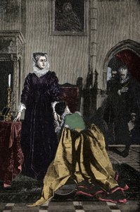 The Death Arrest Book till Mary Stuart (drottning av Skottland av Unknown artist