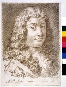 Hertigen av La Rochefoucault - tryck av Unknown artist