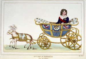 Kungen av Rom (Napoleon II) ung pojke, son till Napoleon I. av Unknown artist