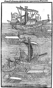 Riddarna av Rhodos av Unknown artist