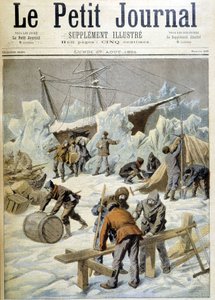 The Wellman Polar Expedition: Camp on the Ice, "" The Petity Journal"", 27/08/1894 av Unknown artist