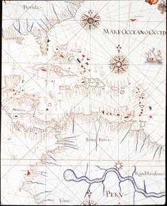 Västindien: Florida, Honduras, Kuba, Peru och Karibien av Unknown artist
